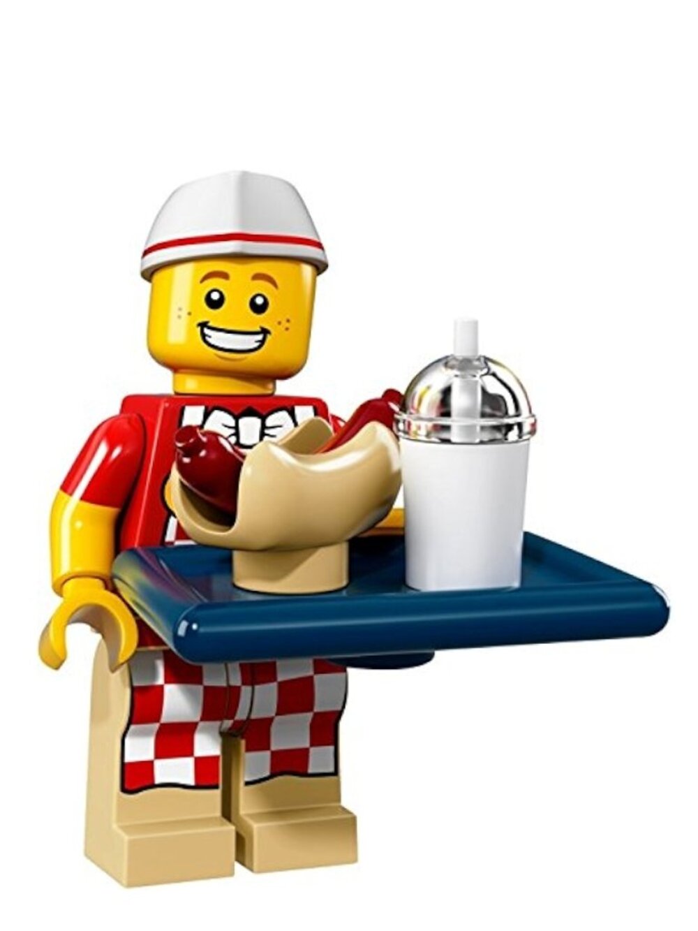 LEGO Series 17 Collectible Minifigures 71018 -50's Diner Waiter (SEALED)